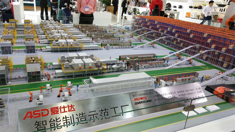 愛仕達(dá)工廠流水線